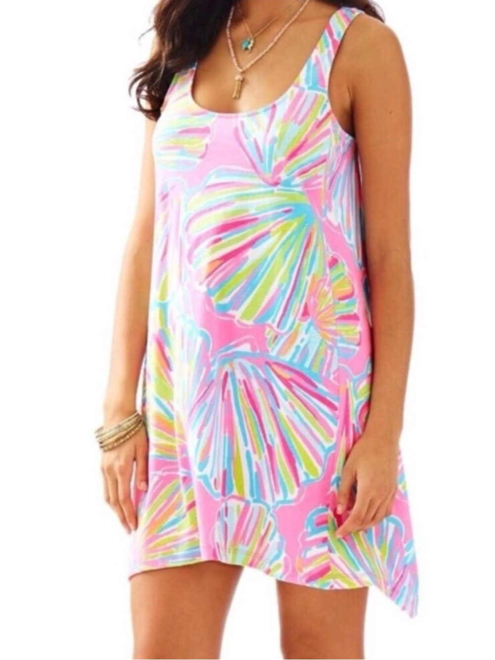 Lilly Pulitzer Monterey Tank Dress Shellabrate XS